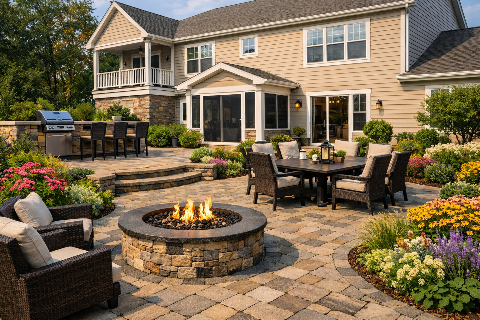 backyard patio design