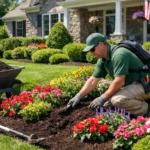 Professional mulching service in Monmouth County NJ